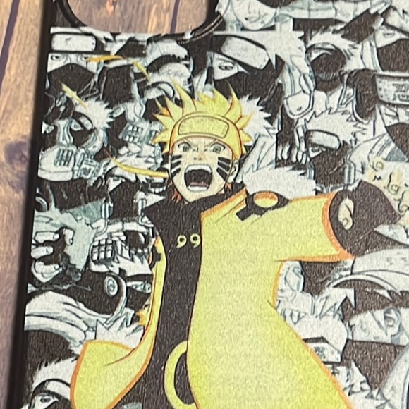 5for$10 iPhone 14 Plus Phone case Anime Naruto Uzumaki Manga background case NWT - Picture 2 of 3